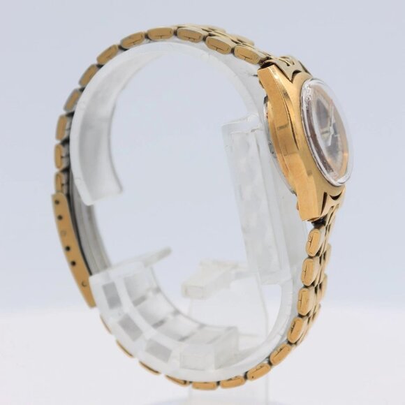 Vintage Hamilton 704003-4 Brown Date Ladies Automatic Wristwatch Swiss - Picture 6 of 8